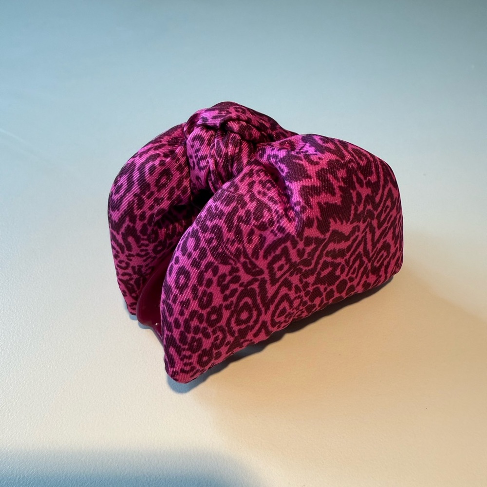 Lilly Pulitzer Pink Hair Accessory with Intricate Pattern